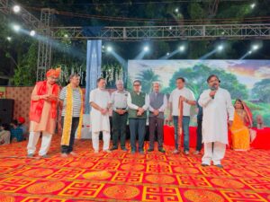 participated in Ramlila events as the chief guest